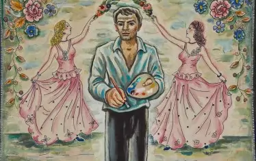  "Посещение на музите", 2004, СГХГ