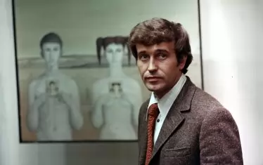 Актьорът в разцвета на кариерата си в "Анатомия на любовта".