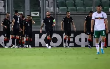 Тежката домакинска загуба с 2:5 от Грузия бе най-неприятният спомен, който националният ни отбор по футбол остави през годината.