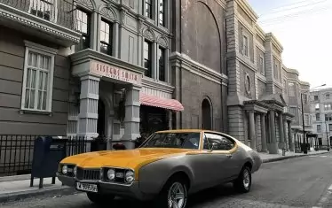 Колата, свързана с Емил Димитров. Съставена е от два олдсмобила, като единият е от 1968 г.