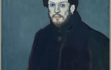 Пабло Пикасо, "Автопортрет", 1901 г. 