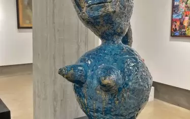  Керамика от незрящия скулптор Денис Попов