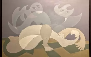  Жорж Папазов, „Къпеща се”, около 1960