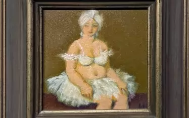 Иван Кирков, „Балерина“, 
20/20 см, преди 2000 г.
Колекция на Христо Чукурлиев