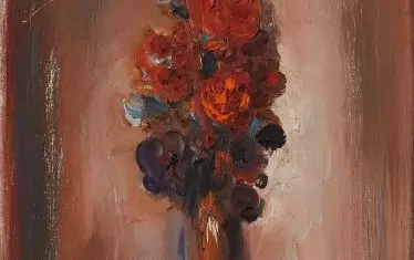  Алафранга от 80-те, маслени бои върху платно.