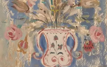  50-те години на ХХ век, акварел.