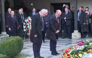 Българската делегация почете паметта на Гоце Делчев в Скопие