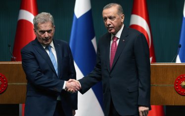 Ердоган пуска Финландия в НАТО