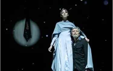  С Ириней Константинов в "Пер Гюнт".