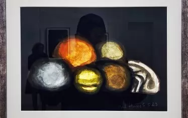  Натюрморт с плодове, акварел, 2022 г. 