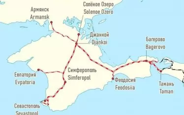Джанкой е важен транспортен възел за руската армия