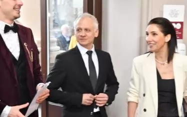  Маргита Гошева със съпруга си Иван Бърнев.