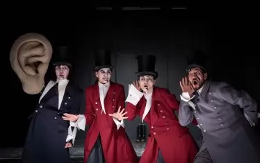 Сюрреалистичното общество на Невски проспект в "Разходка с Гогол".