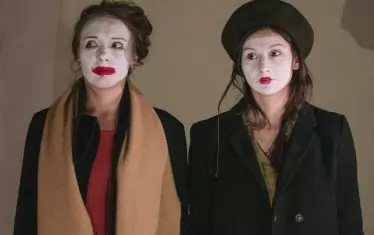   Участнички в майсторския клас на българската актриса и режисьор.