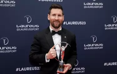 Лионел Меси с втората си награда за "Спортист на годината" след 2020 г.