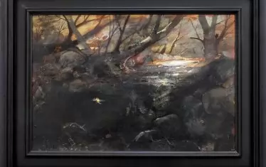 Heдко Солаков. "Поток", 1985, маслени бои на платно