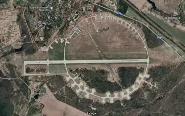   Военното летище край Сеща в Брянска област се използва от военно-транспортната авиация на Русия