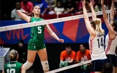 Волейболистките разгромиха Хърватия на старта във VNL