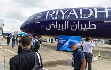 Новата "Рияд Еър" представи първия си самолет в Париж