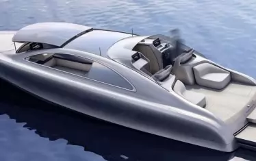 Яхта, произведена от Mercedes-Benz.
