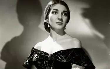 Мария Калас в "Травиата" - постановка на Франко Дзефирели.