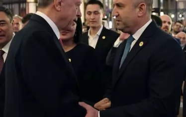 Радев поздравява президента на Турция.