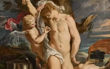  Мощните живописни мазки също издават авторството на Рубенс.