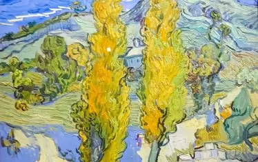  "Две тополи близо до Сен Реми", 1889