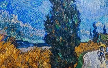  "Кипариси", 1889