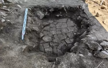 Разкопките на Църква №2 в цитаделата.