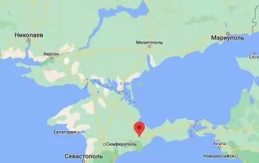  Взривеният полигон се намира на над 200 км от най-близката фронтова линия