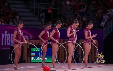 България е световен шампион по художествена гимнастика