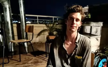 Лукас Блаха, излязъл от роля след представлението.