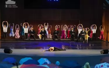  Балетът "Гето" е с хореография на Марио Пиаца.