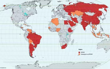  Страните-членки на БРИКС и кандидатите за членство