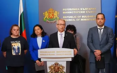Премиерът Денков сред срещата в Министерски съвет