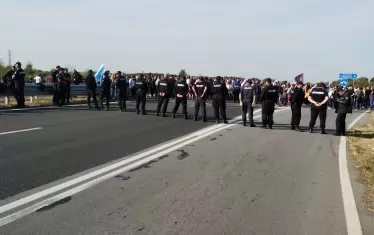 Полицията не успя да предотврати блокадите.