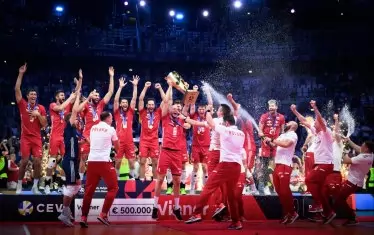 Полша триумфира с евротитлата във волейбола насред Рим