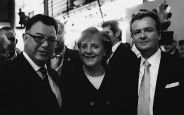 В обектива на Барбара Клем - Ангела Меркел.