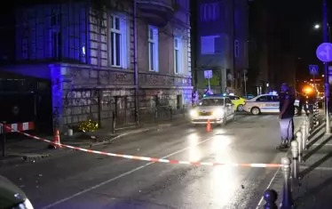  Мястото, на което 15-годишното момче е загинало от удара на колата