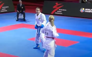 Каратистката Ивет Горанова стана световна вицешампионка