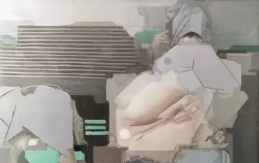 Художничката е нарекла тази творба "Хоризонти".