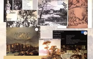  Изложба обложки от грамофонни плочи свързва великите композитори с велики художници.