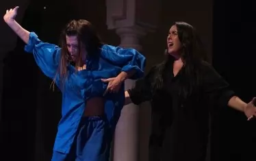  Из "Таранто Фламенко" на Мария дел Мар Суарес Ла Чачи и Лола Долорес.