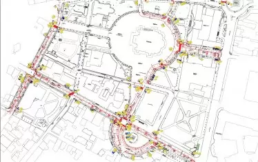 Столична община показа новата схема на автомобилното движение.