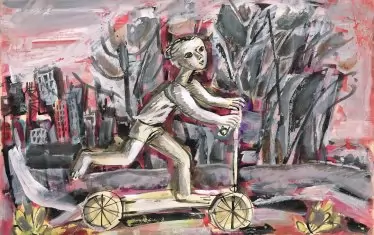  Повечето от изложените скици и рисунки са от 60-те и 70-те години на ХХ век.