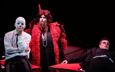 Ясен Атанасов, Гергана Плетньова и Симеон Дамянов (от дясно на ляво).