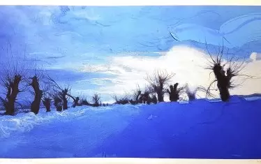  Художникът вдъхва нов живот на емблематични свои картини с нова техника.