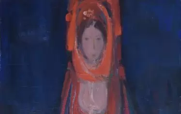  Дечко Узунов, "Фигура в червено", 1978.