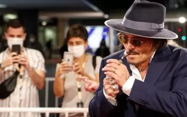  Джони Деп на премиерата на Crock of Gold в Сан Себастиан